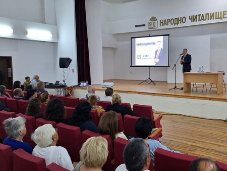 Николай Димитров проведе предизборна среща с жителите на с. Оризаре
