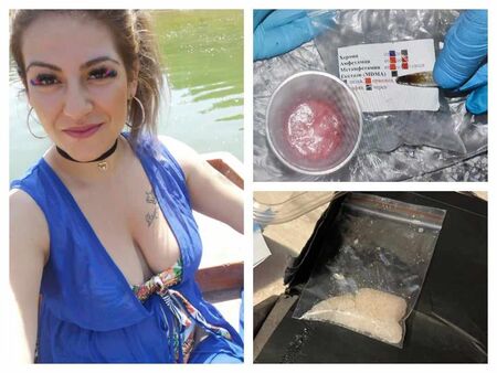 Бременната Таня Качакова похапва боровинки, докато готви пико в Бургас