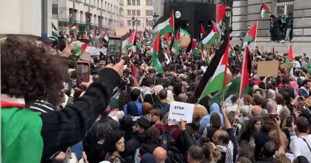 Столична община е забранила шествие в подкрепа на Хамас
