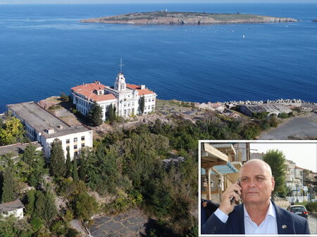 На остров Свети Кирик да има рибарско училище и колеж, предлага кандидатът за кмет на Созопол Йосиф Спиридонов