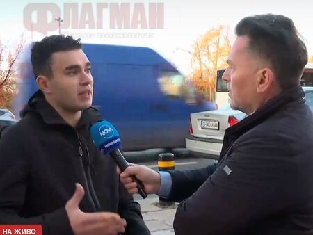 Бургазлия заби колата си в заведение в центъра на Варна, очевидец заговори за летящ ковчег