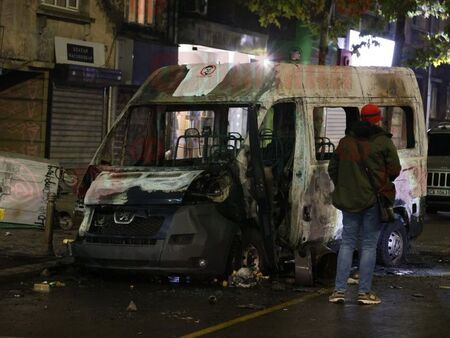 Десетки ранени и арестувани след протеста срещу БФС
