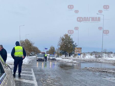 Полицията на пост на Петрохан, няма да допуска МПС-та с износени гуми