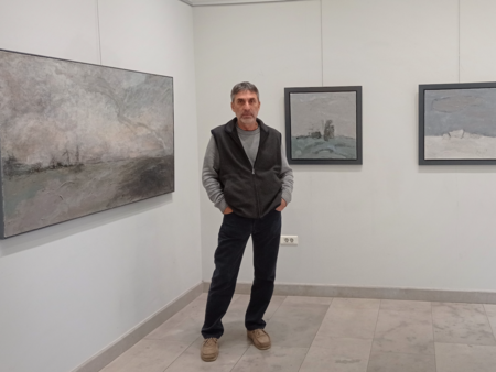 Художникът Милчо Талев откри изложба в галерия "Неси"
