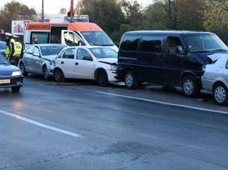 ПТП о е станало в посока от кв Ветрен към центъра