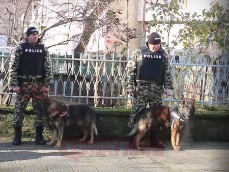 Полицаи с автомати и кучета от днес патрулират и в Благоевград