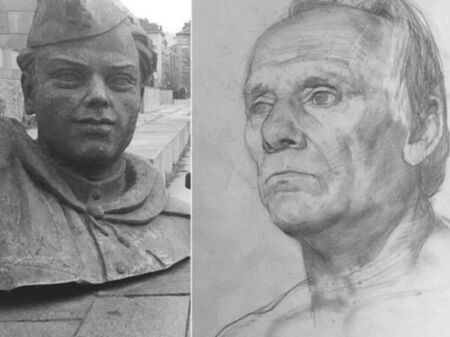 Знаете ли кой е позирал за съветския паметник в центъра на София