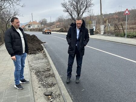 Ремонтират важен път, свързващ множество населени места в община Бургас