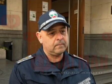 Началникът на Охранителна полиция към Първо РУ Бургас главен инспектор Ивайло