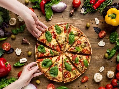 Вегетарианската пица - номер едно в избора на българите през 2023 г.