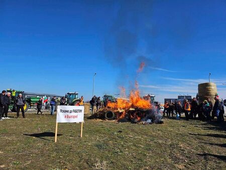 Продължаването на протестите обслужва политически цели, обяви Българската аграрна камара