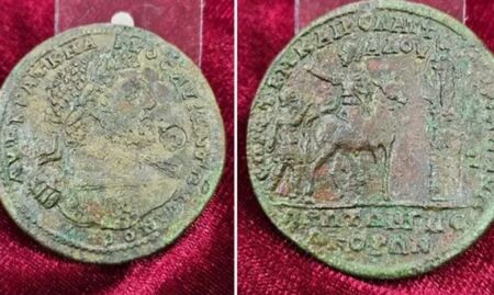 Newsweek: В България е открит рядък медальон с лика на император Марк Аврелий