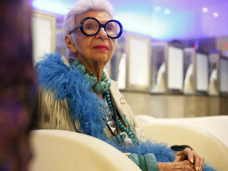 Тя е най-великата модна икона, Айрис Апфел почина на 102 години
