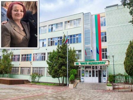 Днес педагогическия персонал на училището е научил новината Снежа Любомирова