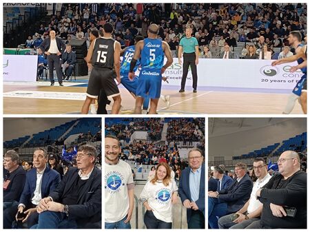 Баскетболният "Черноморец" излезе пред пълната "Арена Бургас" за исторически финал