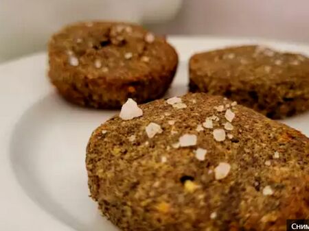 Рецепта за солени бисквити с чиа и извара