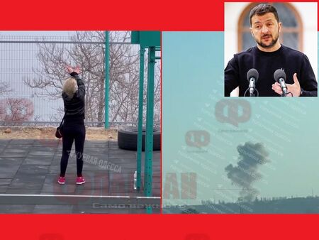 Снимка: Украинските екстрасенси в битка с руските ракети в Одеса, а Зеленски заговори за мир