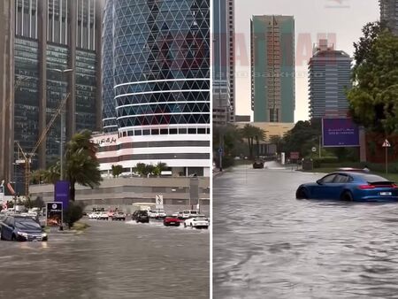 Снимка: Потопът ли започна? Дубай е под водата