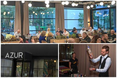 С четирите си просторни зали високи тавани артистично осветление мека