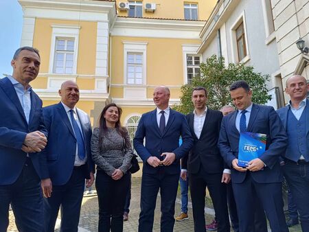 Лидерът на ГЕРБ Бойко Борисов открива предизборната кампания на ГЕРБ СДС