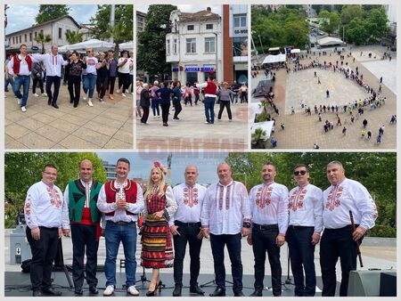 Стотици бургазлии се хванаха на хората и си припомниха българските