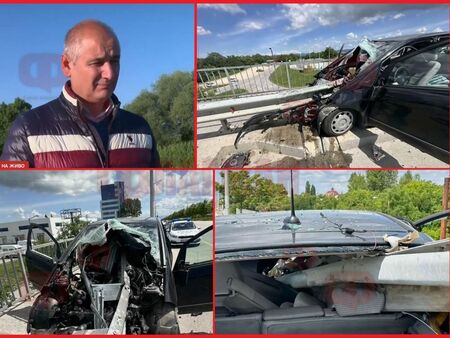  Тежката катастрофа е станала на булевард Ботевградско шосе в София