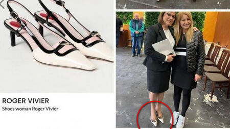 Корнелия Нинова е БСП принцесата - появи се с обувки Roger Vivier, ето колко е платила за тях