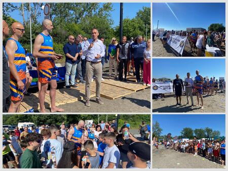 Световната волейболна звезда Матей Казийски откри Beach Arena Burgas и даде старт на сезон 2024