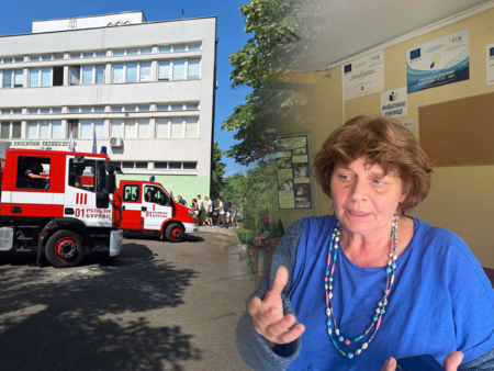 Евакуираха спешно 250 ученици от Химическия техникум в Бургас заради опасност от пожар