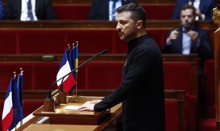 Зеленски: Надявам се скоро да видя френски самолети в украинското небе