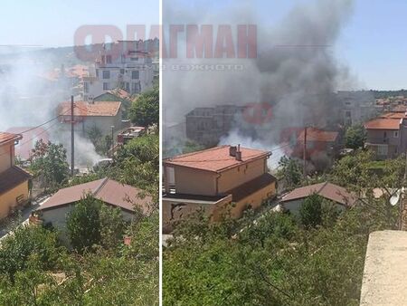 Взрив в Свети Влас, изгоря автомобил