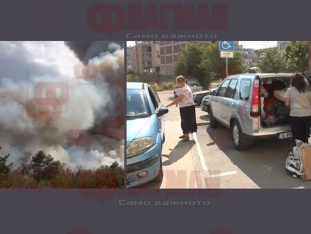 Добряци от Бургас помагат на хората, останали без дом след пожара във Воден