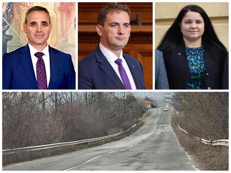 Бургаските депутати от ДПС Севим Али, Ешереф Ешереф и Фатме Рамадан „натискат“ за Руенския проход