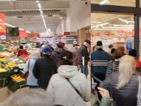 Екшън заради безплатни банани в Лидл