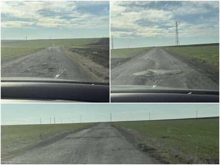 Има дупки и коловози преминаването е опасно твърди местен Пътната