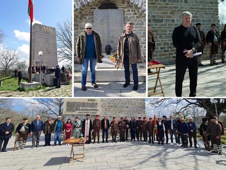 За Деня на Тракия: Родолюбци поднесоха цветя и венци на паметника на Петрова нива