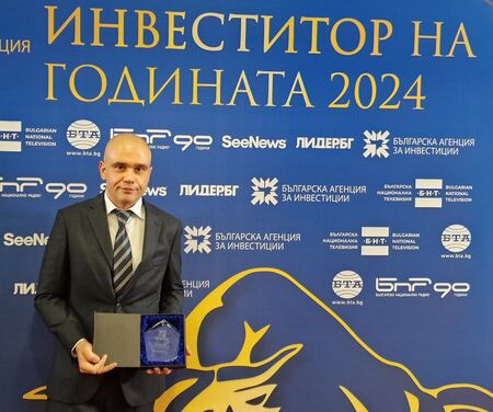 Инвеститорът в БУРГАСМЕД -БУЛФАРМА, отличен от БАИ за устойчив бизнес