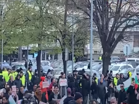 Протест затвори центъра на София
