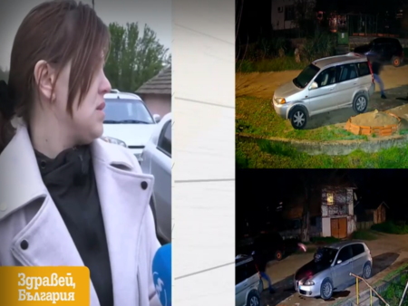 Мъж наруши ограничителна заповед и запали колата на бившата си любима (ВИДЕО)