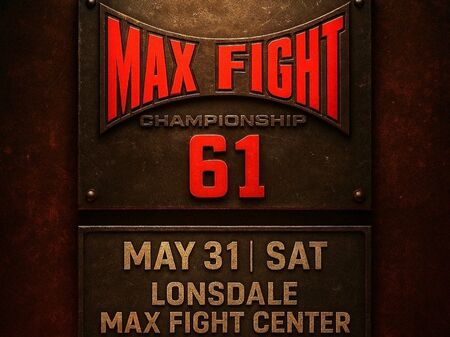 MAX FIGHT 61 се завръща в София с епични сблъсъци на 31 май