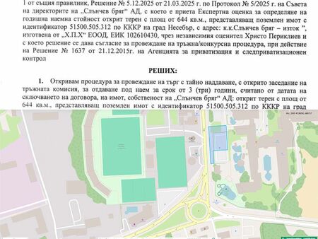 Най големите хотелски бази щяха да останат без паркинги алеи и