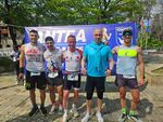 Бургаски бегачи на почетната стълбичка на Antea run в Созопол