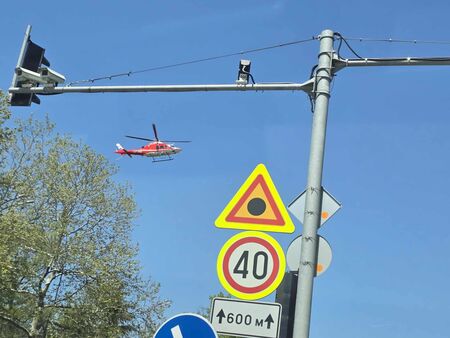 Стана ясно кой е пациентът, заради когото вдигнаха медицинския хеликоптер