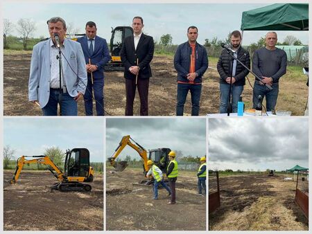 Започна строежът на дългоочакваната Пожарна в Камено, до есента ще е готова