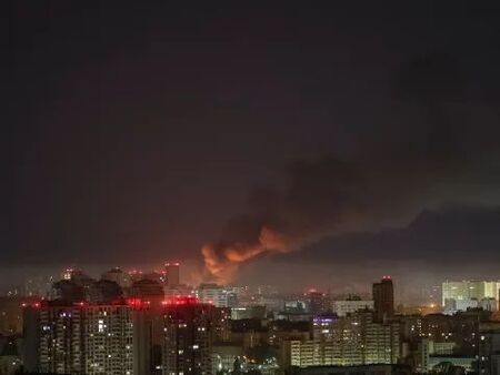 Удари по Киев след края на примирието