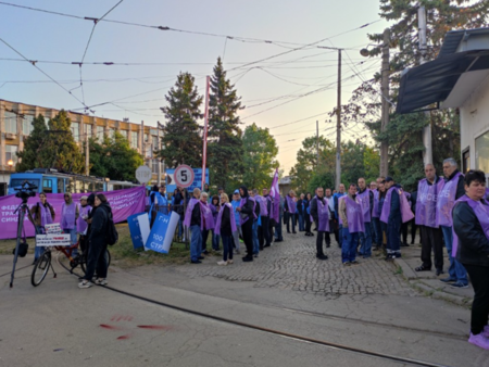 Мащабен протест в София, градът е парализиран