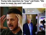 Разходката на Зеленски до Анкара бе безсмислена. Президентът на САЩ пък заговори за среща с Путин. Ако тя се осъществи, може най-накрая да възтържествува мира в Украйна
