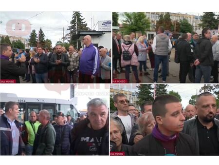 Край на протеста на транспортните работници в София! Премахват блокадата на депо „Банишора“