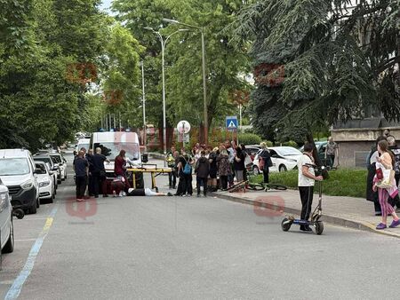 Тийнейджър е с пукната глава след зверска каскада между тротинетка и велосипед