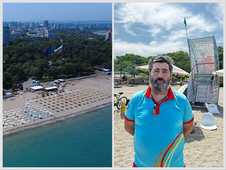 Сезонът на Северния плаж в Бургас започна, първите туристи вече са тук